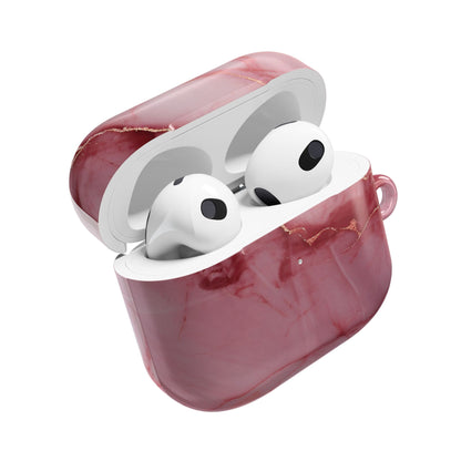 Chic Pink Marble AirPod Case - Stylish Protection for Your Wireless Earbuds, Gift for Music Lovers, Trendy Tech Accessories, Fashionable [...]