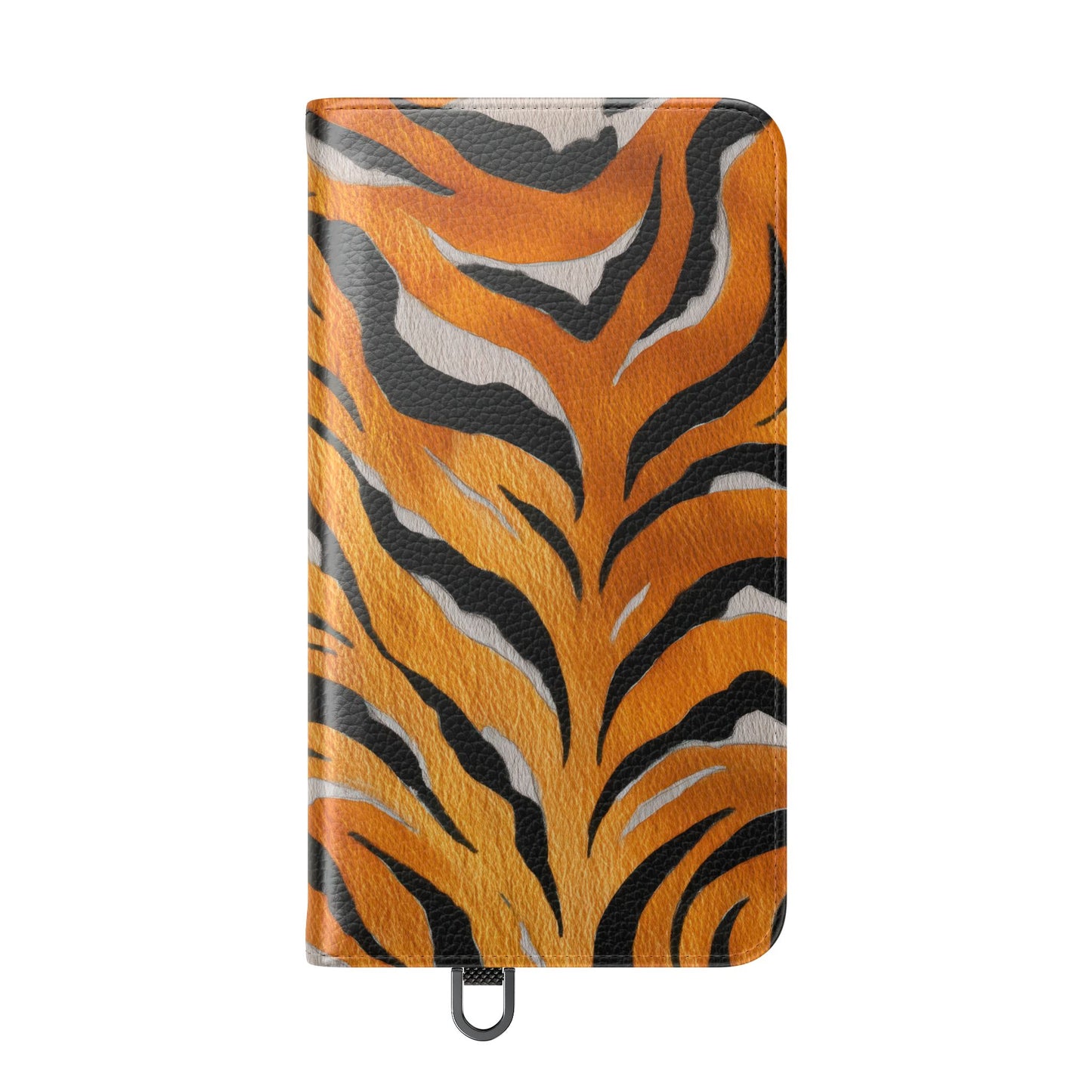 Tiger Print Flip Case, Personalized Phone Case, Stylish Wallet Case, Animal Print Cover, Gift for Wildlife Lovers