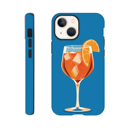 Aperol Spritz (Blue) - Phone Case sturdy