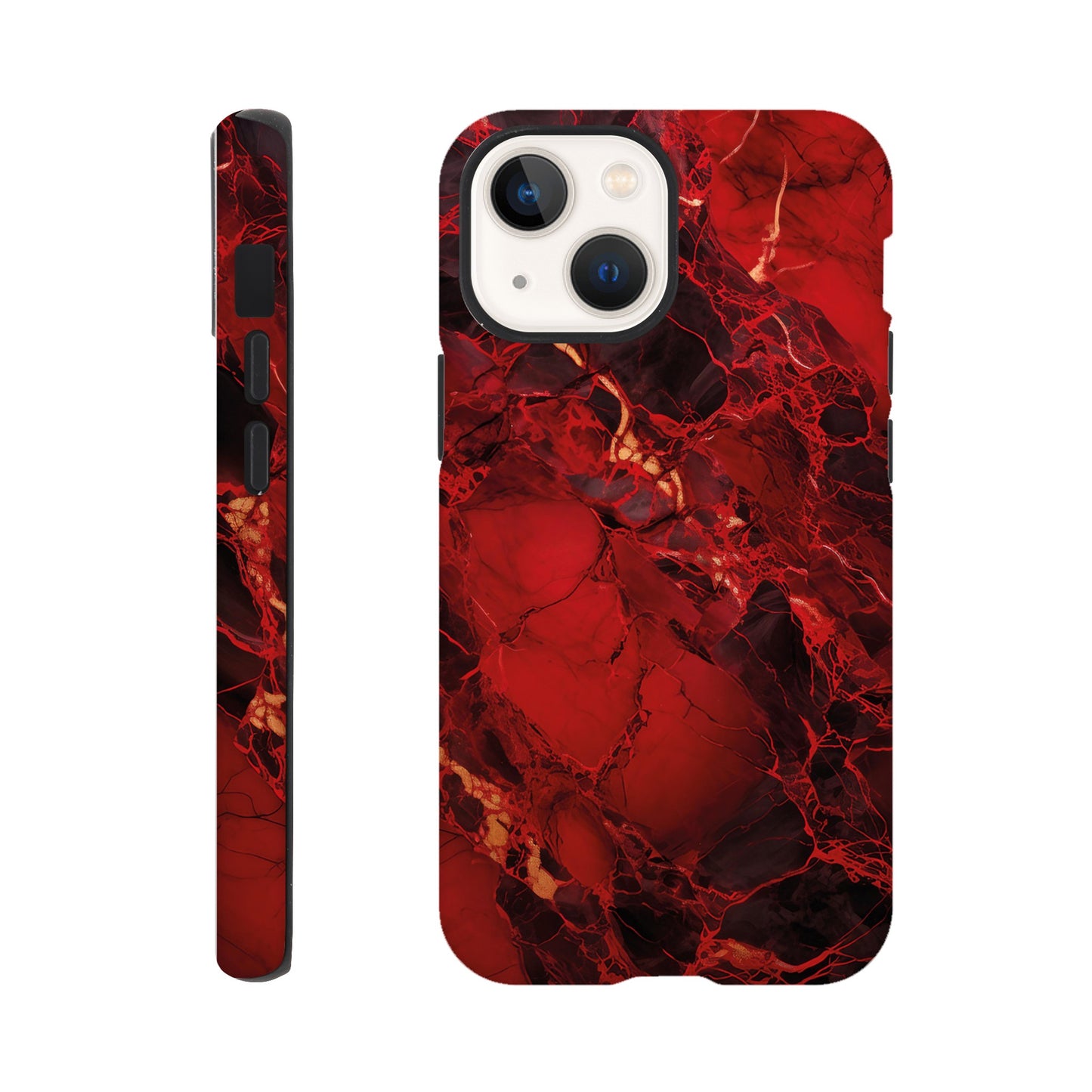 Red marble - Phone case Sturdy