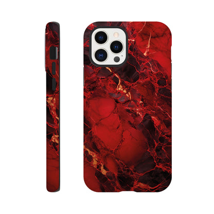 Red marble - Phone case Sturdy