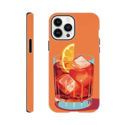 Negroni (Orange) - Phone Case sturdy