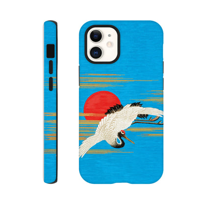 Flying Sarus crane - Phone Case Sturdy