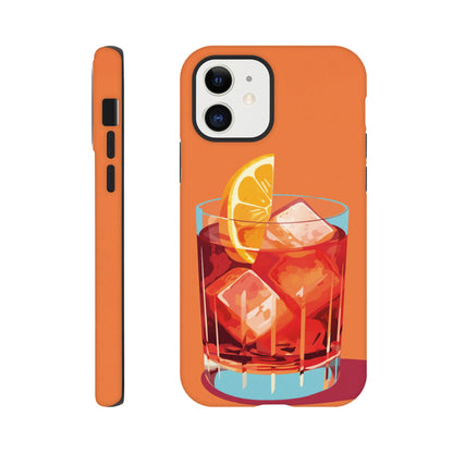 Negroni (Orange) - Phone Case sturdy