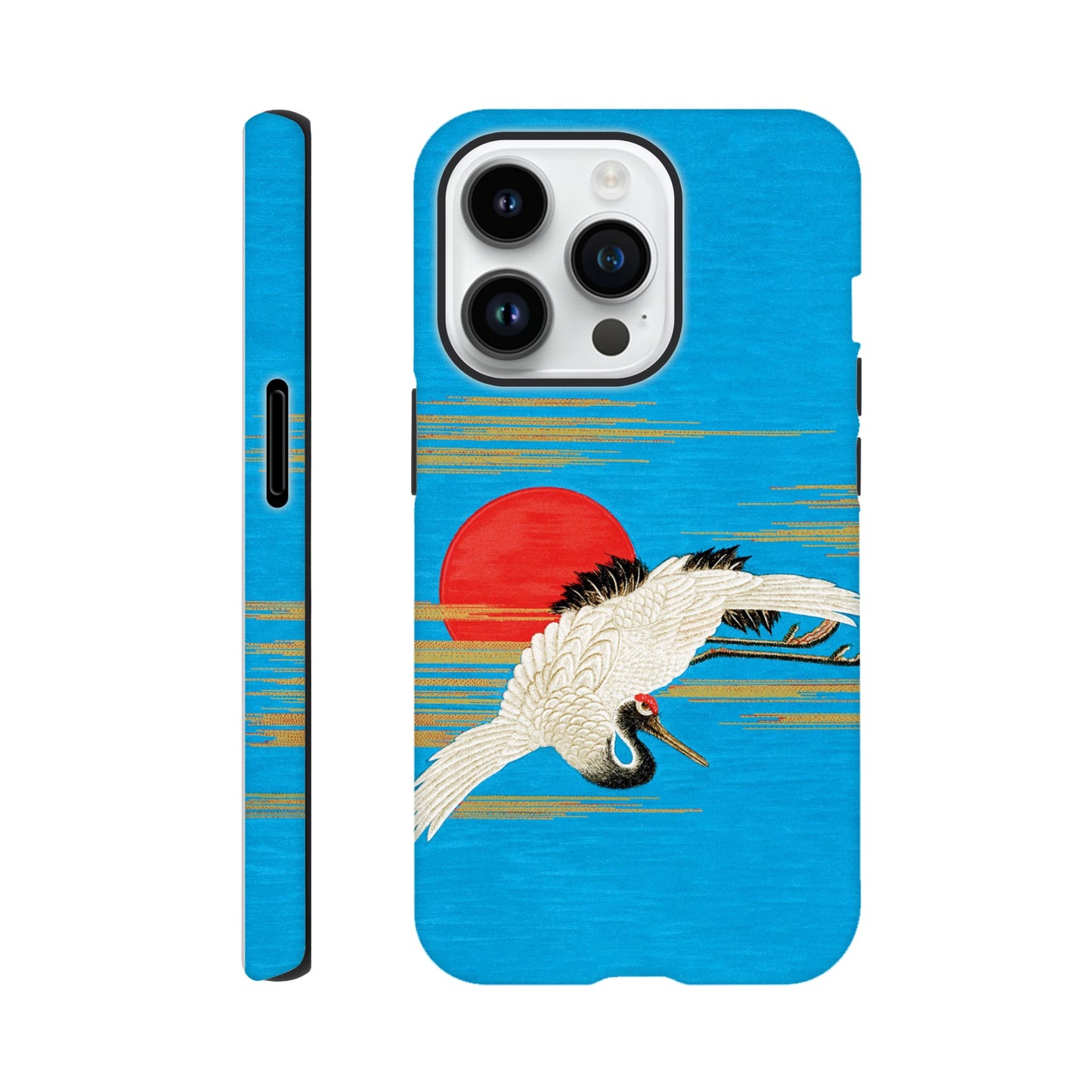 Flying Sarus crane - Phone Case Sturdy