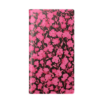 Floral Flip Cases for Phones, Cute Floral Phone Wallet, Gift for Her, Trendy Phone Accessories, Mother's Day Gift, Phone Protection