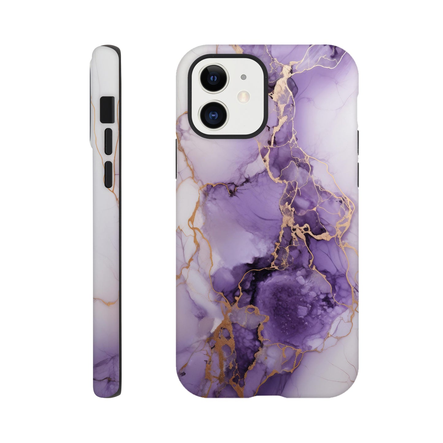 Purple marble - Phone case Sturdy
