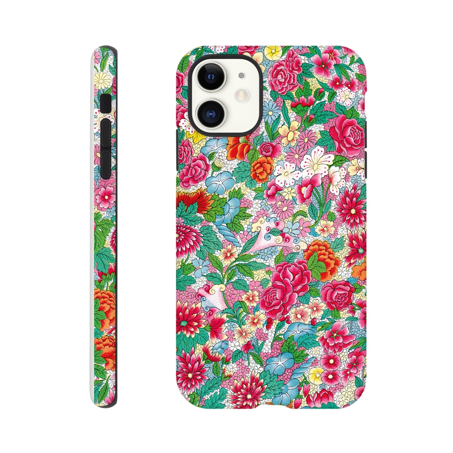 Colorful flower pattern - Phone case sturdy