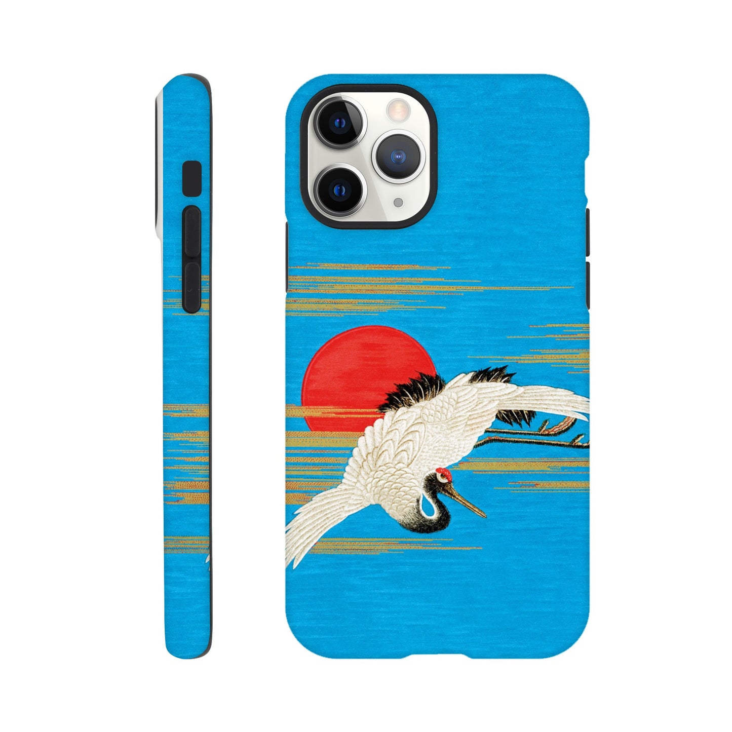 Flying Sarus crane - Phone Case Sturdy