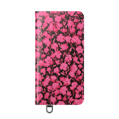Floral Flip Cases for Phones, Cute Floral Phone Wallet, Gift for Her, Trendy Phone Accessories, Mother's Day Gift, Phone Protection