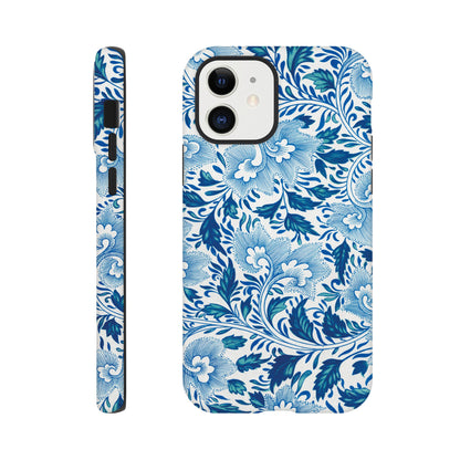 Flower illustration of Chinese Ornament by Owen Jones - Phone case sturdy
