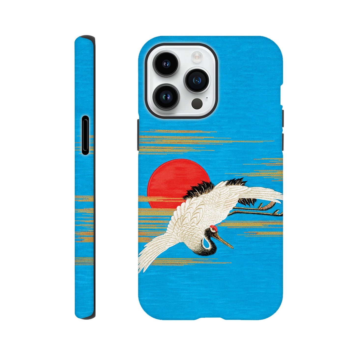 Flying Sarus crane - Phone Case Sturdy