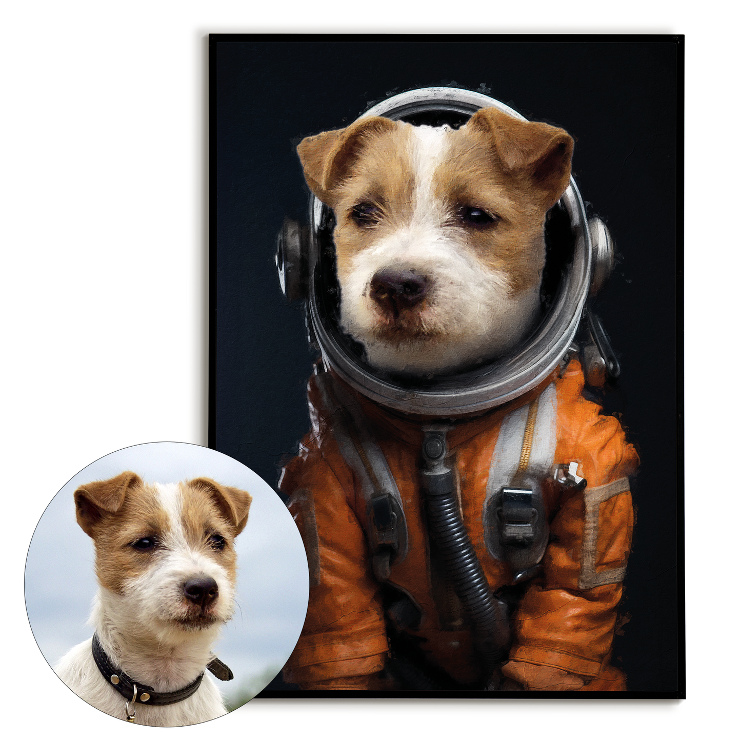 Portrait Animal Astronaut