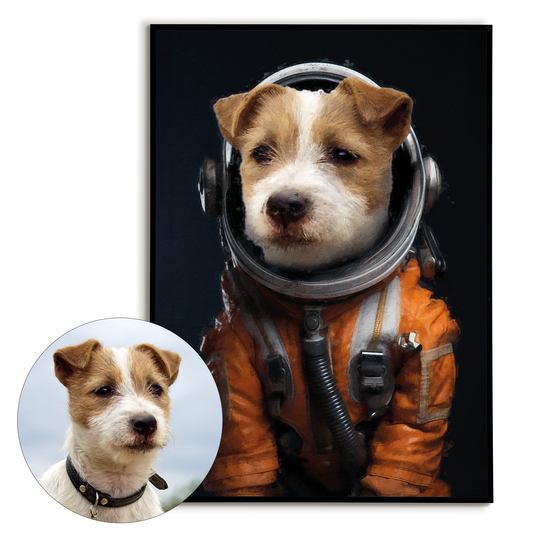 Portrait Animal Astronaut
