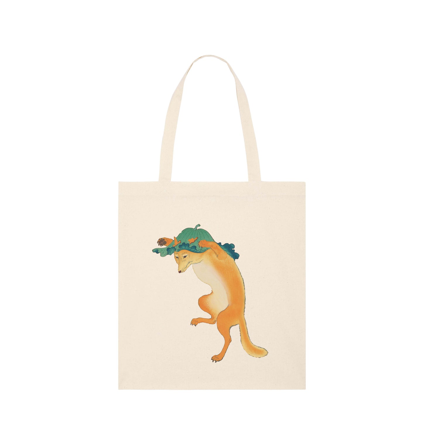 Dancing Fox Cutout Tote bag