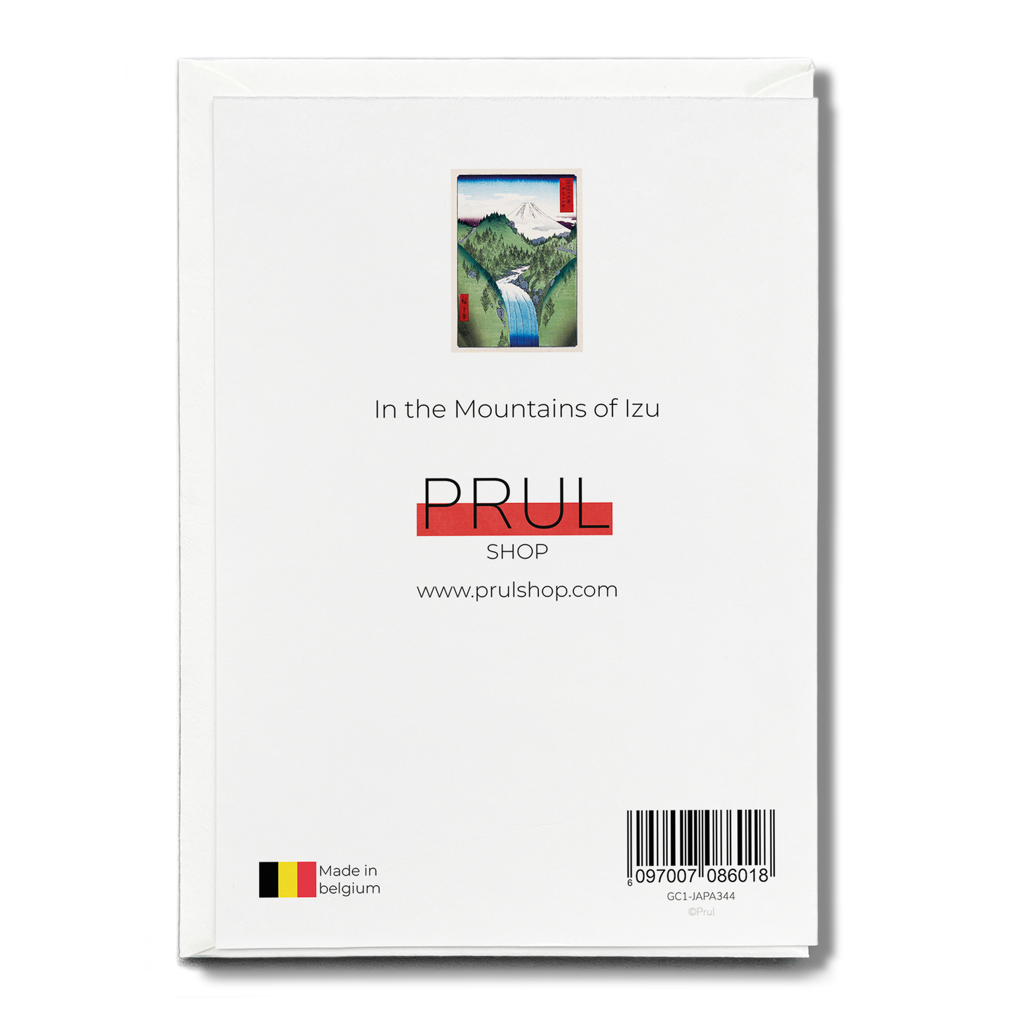 In the Mountains of Izu - Greeting Card