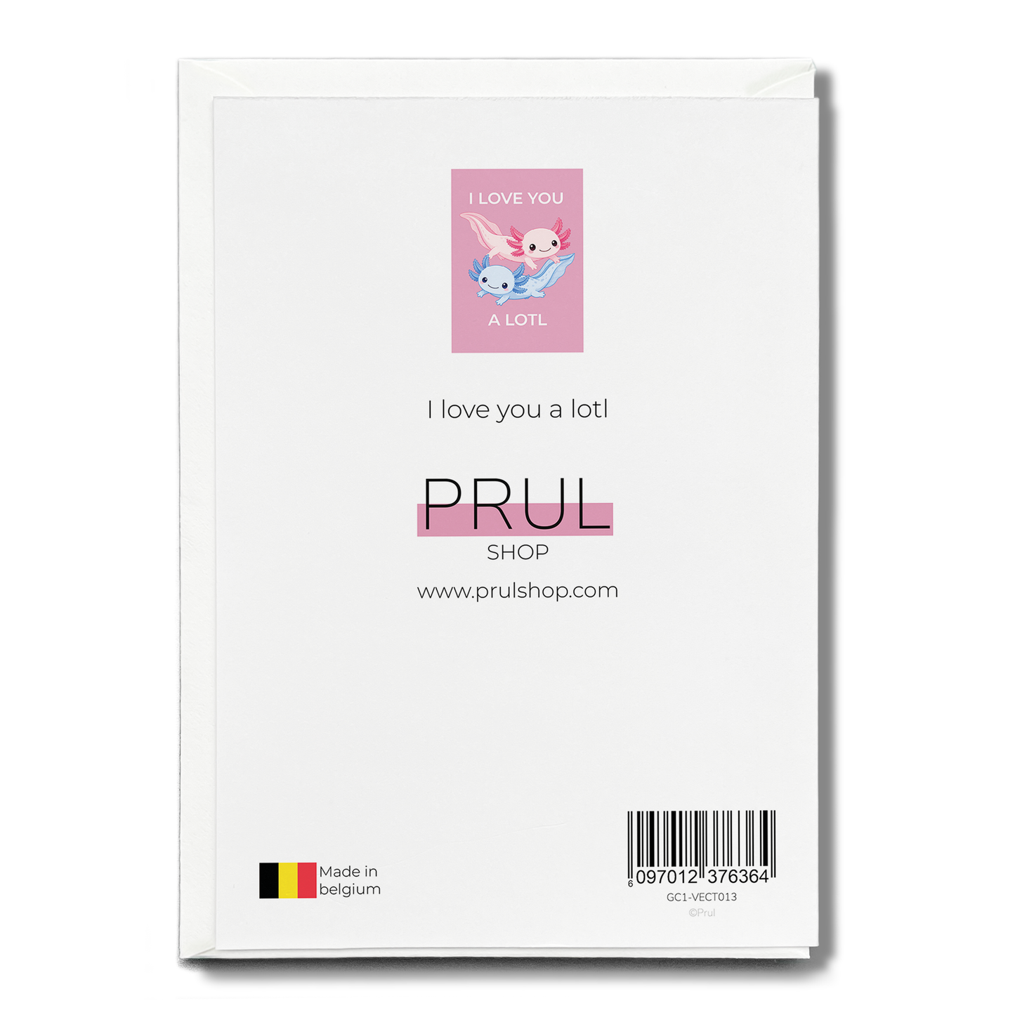 I love you a lotl - Greeting Card