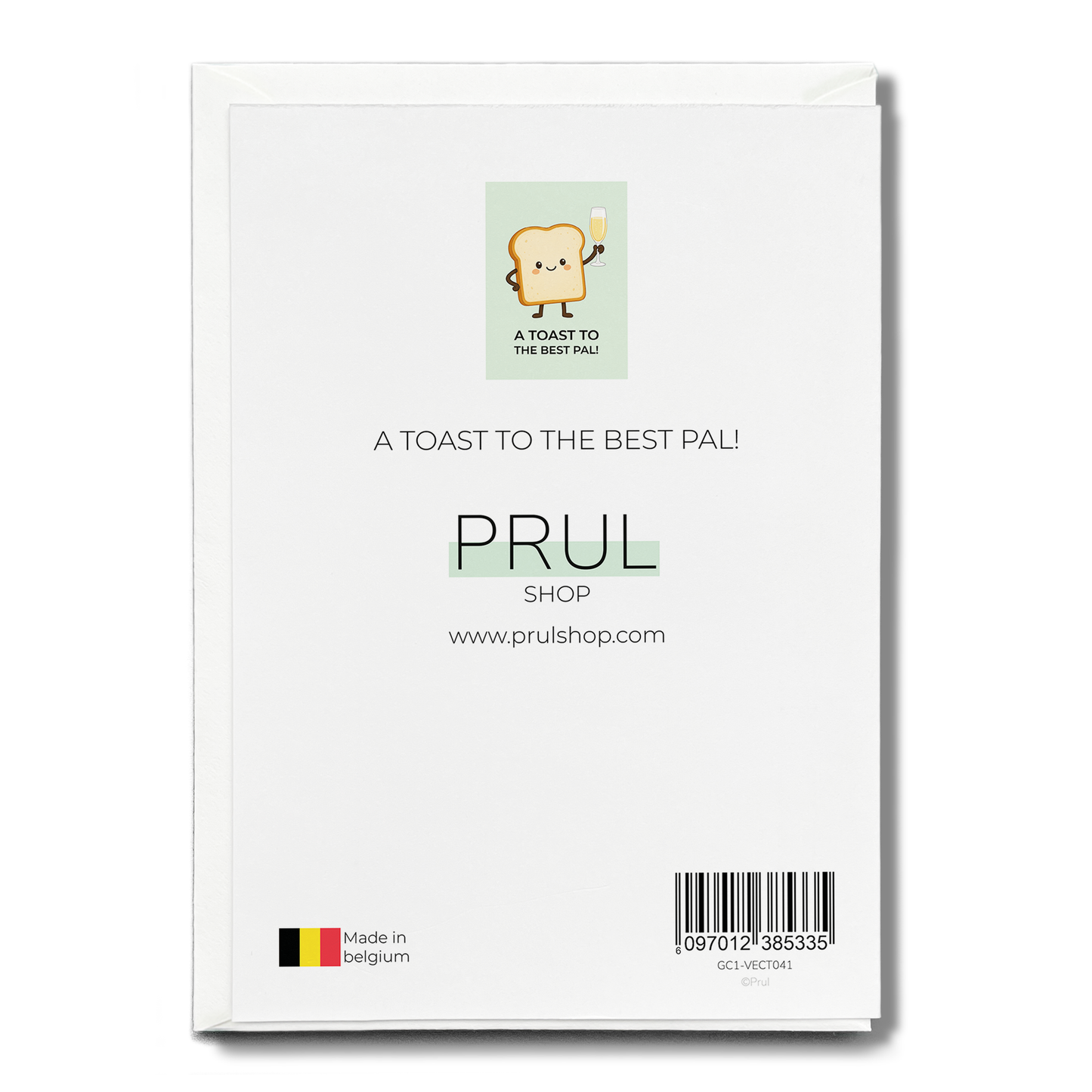 A toast to the best pal! - Greeting Card
