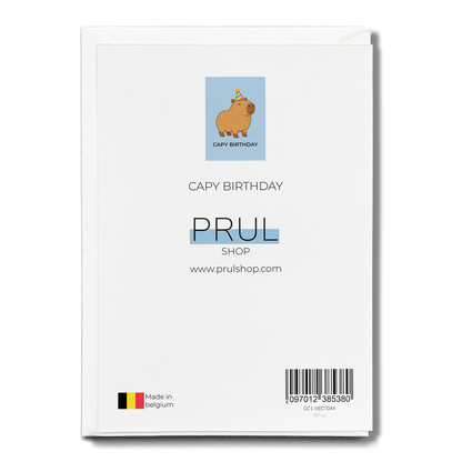 Capy birthday - Greeting Card