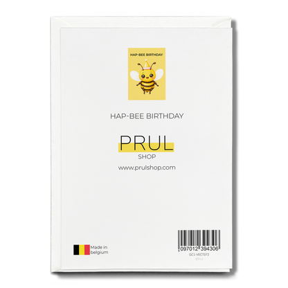 Hap-bee birthday - Greeting Card