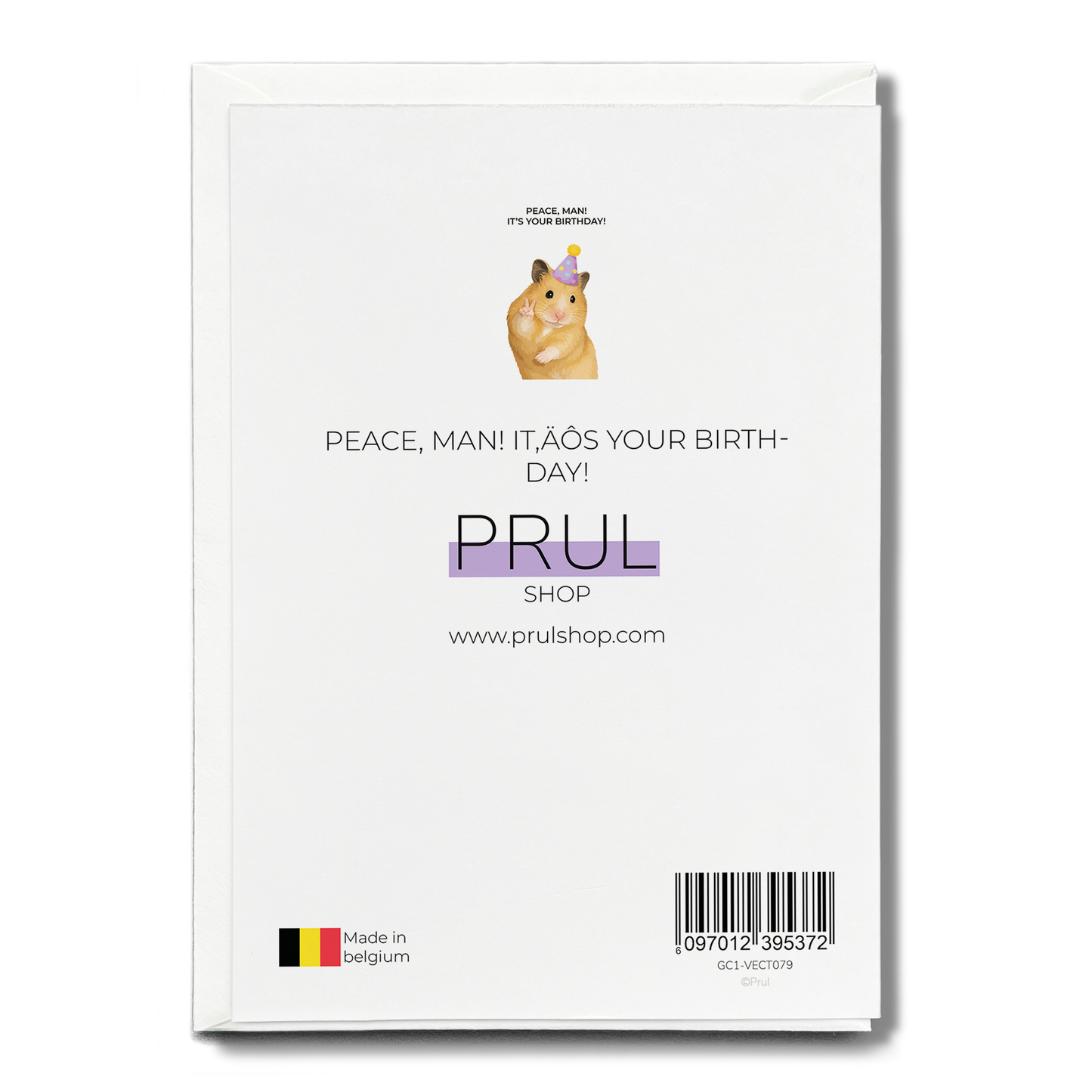 Peace, man! It’s your birthday! - Greeting Card