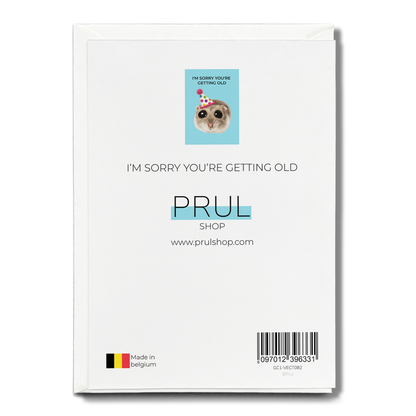 I'm sorry you're getting old - Greeting Card