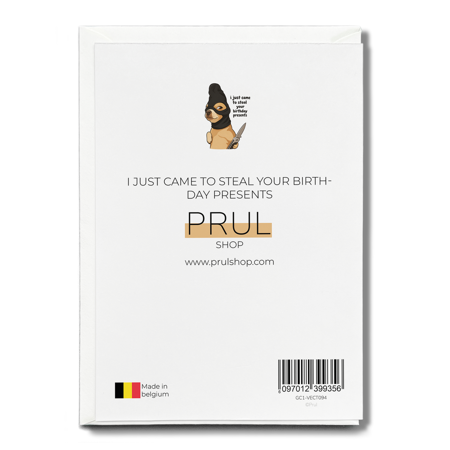 I just came to steal your birthday presents - Greeting Card