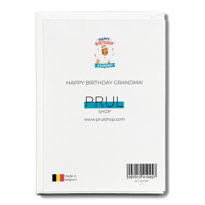 Happy Birthday grandma!  - Greeting Card