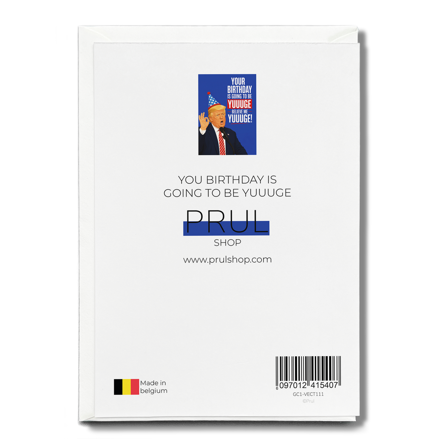You birthdat is going to be YUUUGE - Greeting Card