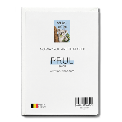 NO WAY YOU ARE THAT OLD! - Greeting Card