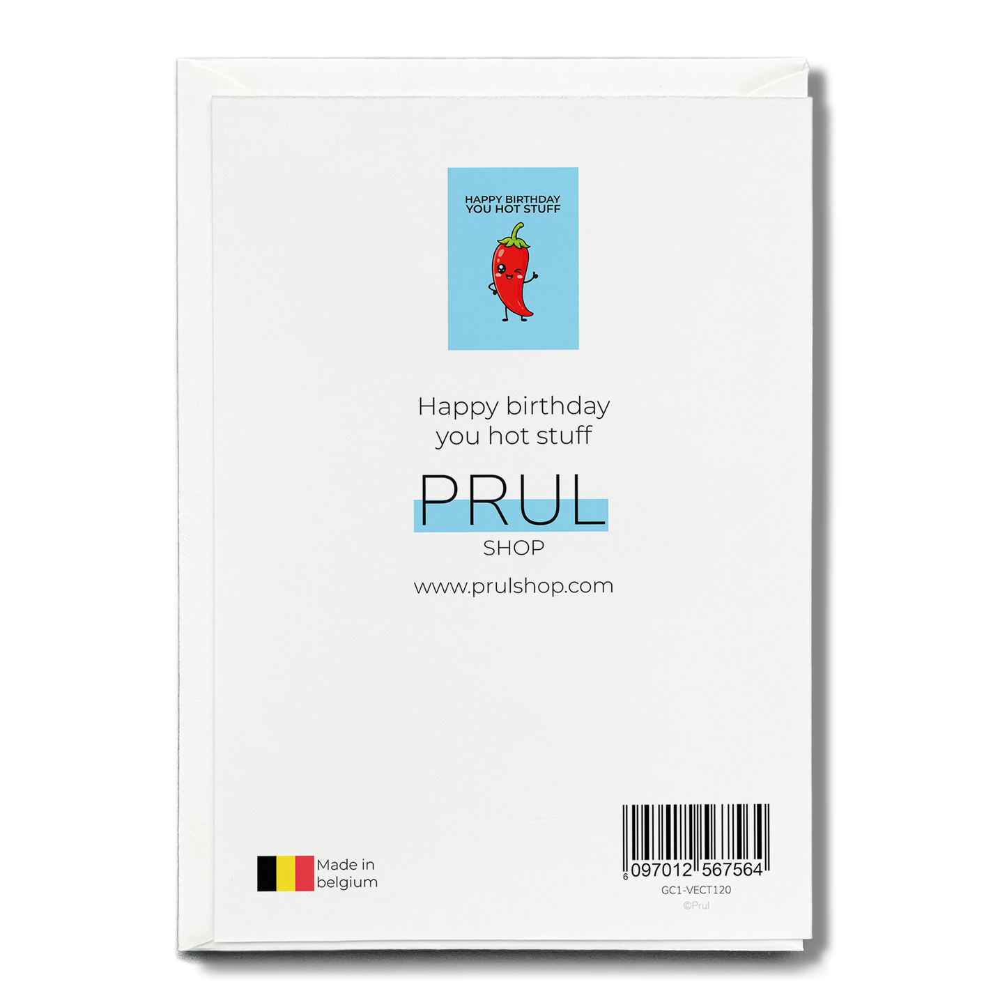 Happy birthday you hot stuff - Greeting Card