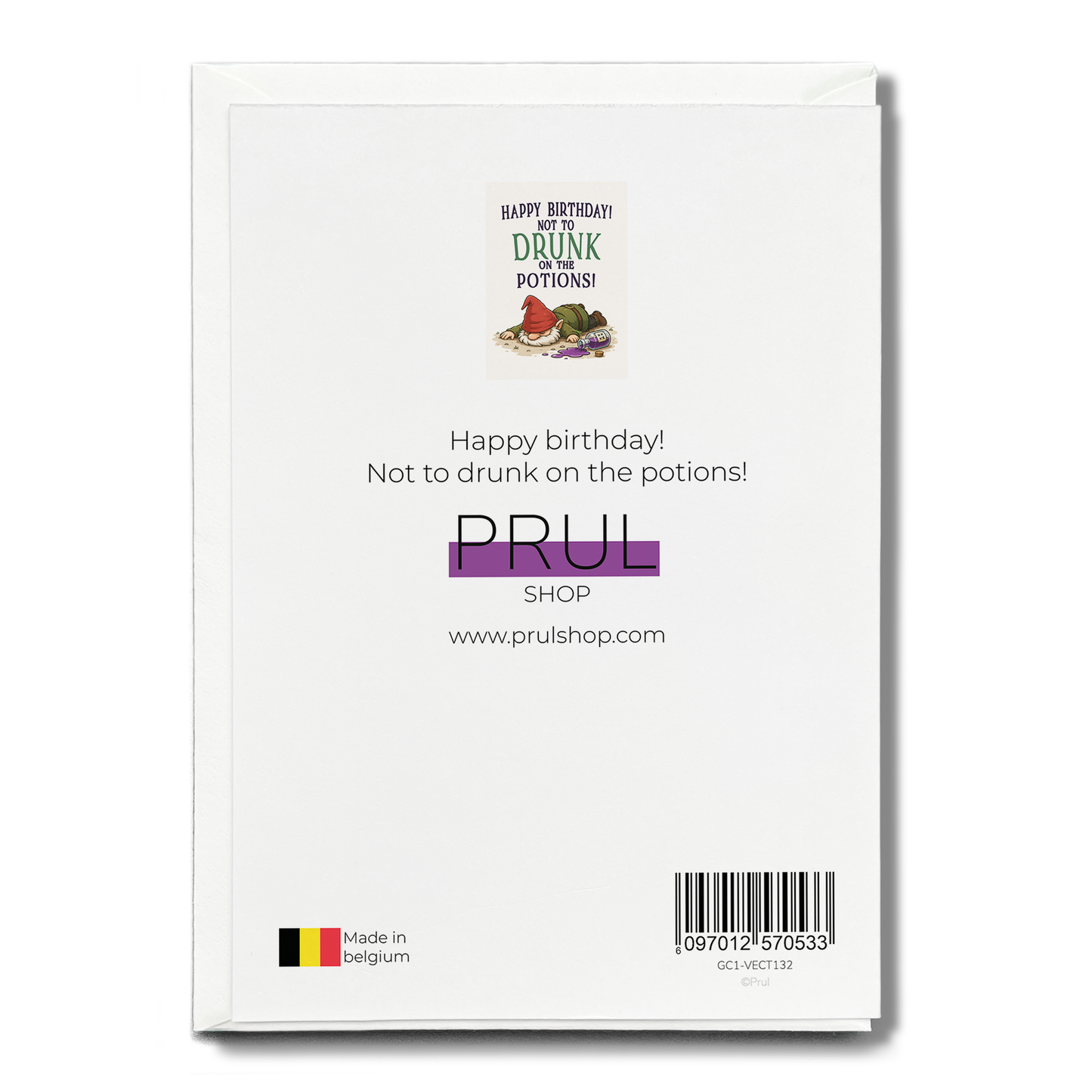 Happy birthday! not to drunk on the potions! - Greeting Card
