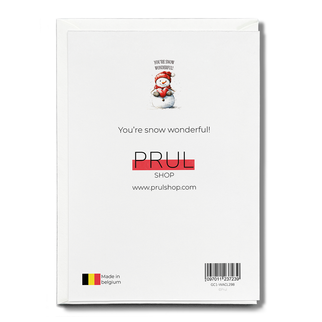 You’re snow wonderful! - Greeting Card