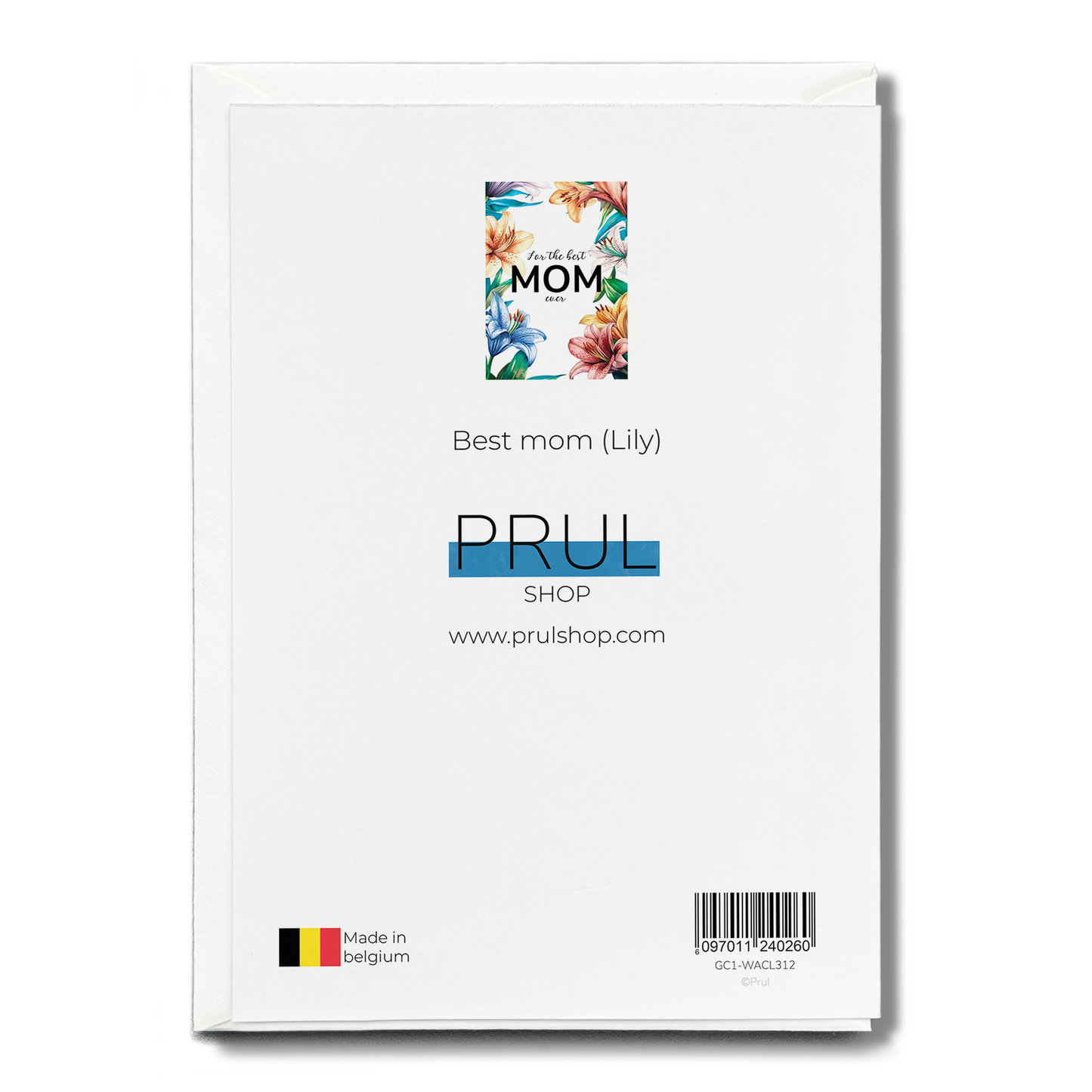 Best mom (Lily) - Greeting Card