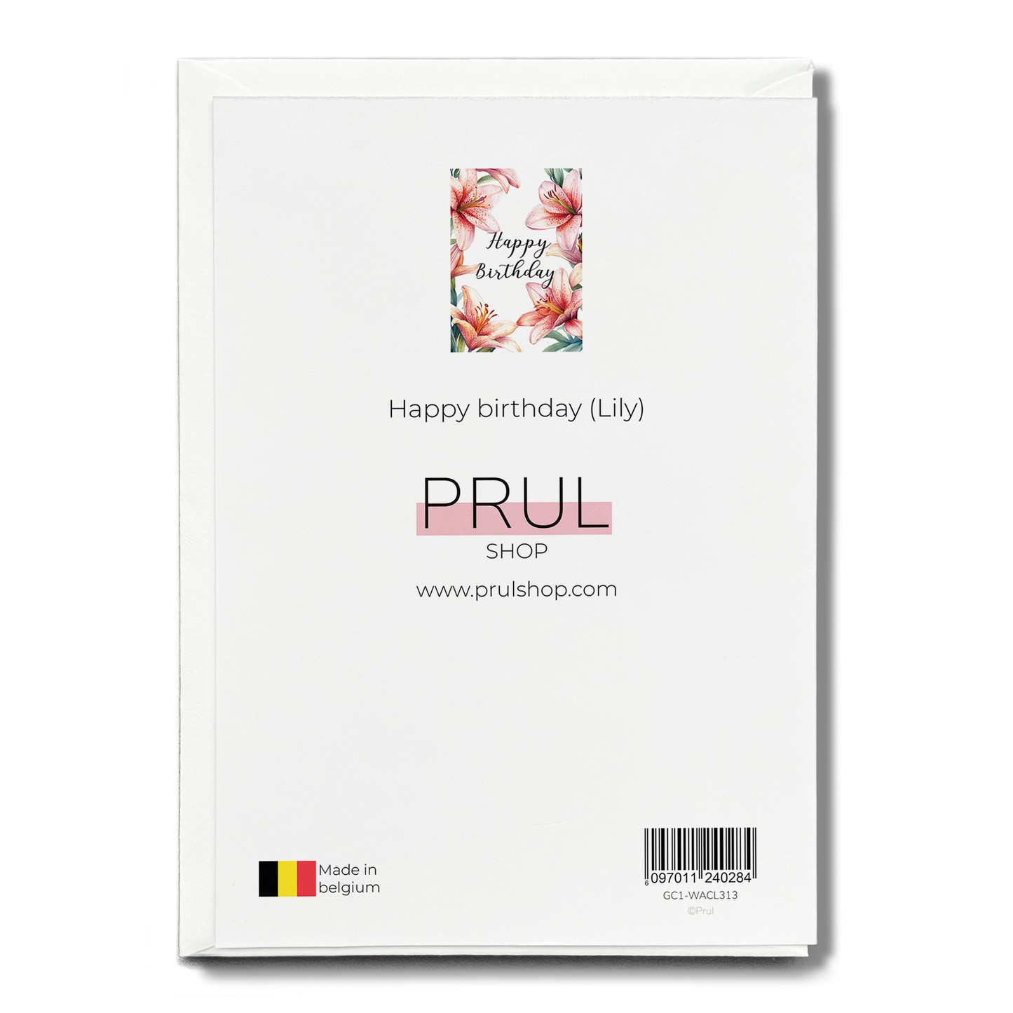 Happy birthday (Lily) - Greeting Card