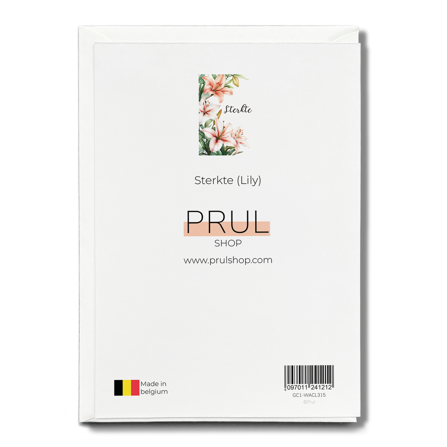 Sterkte (Lily) - Greeting Card