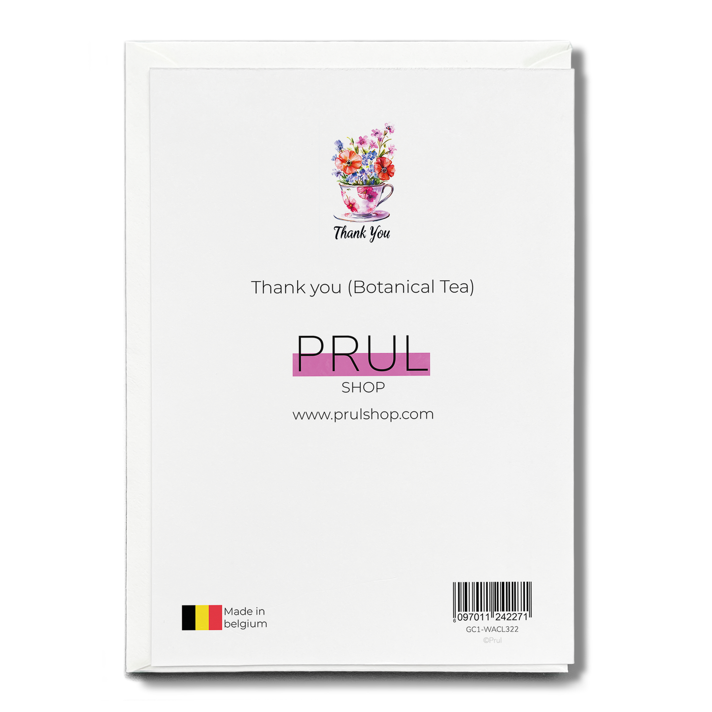 Thank you (Botanical Tea) - Greeting Card