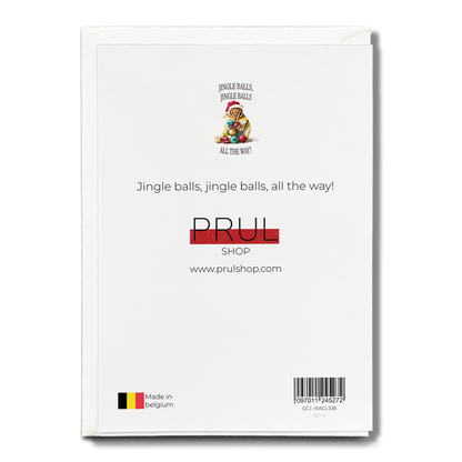 Jingle balls, jingle balls… all the way! - Greeting Card