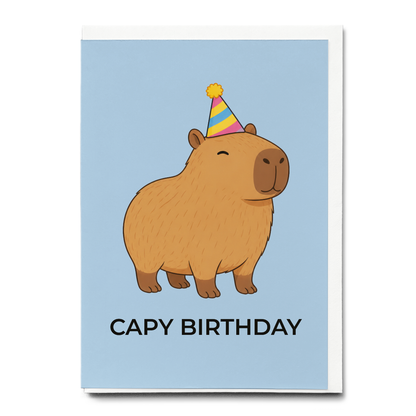 Capy birthday - Greeting Card