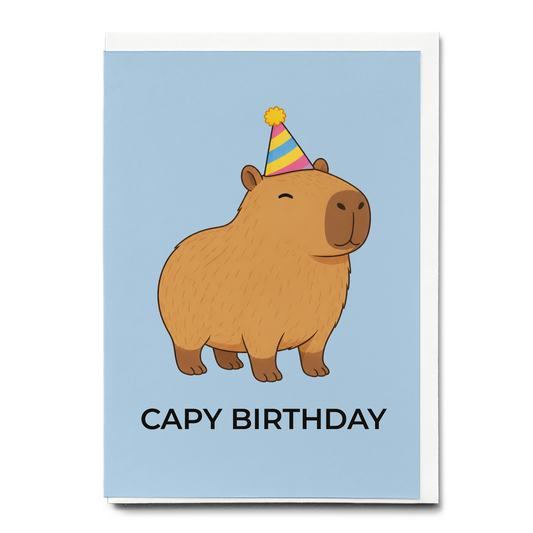 Capy birthday - Greeting Card
