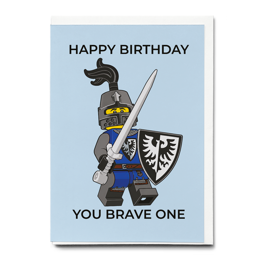 Happy birthday you brave one - Greeting Card
