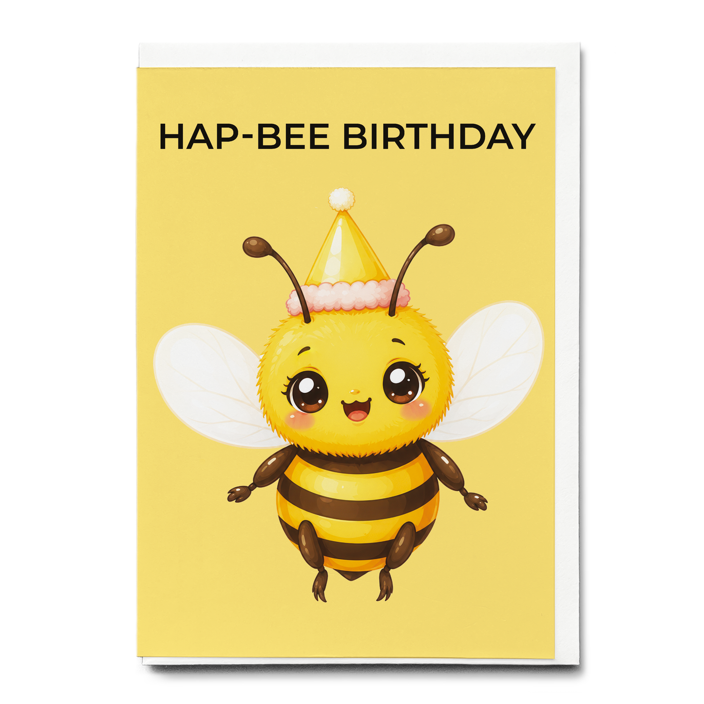Hap-bee birthday - Greeting Card