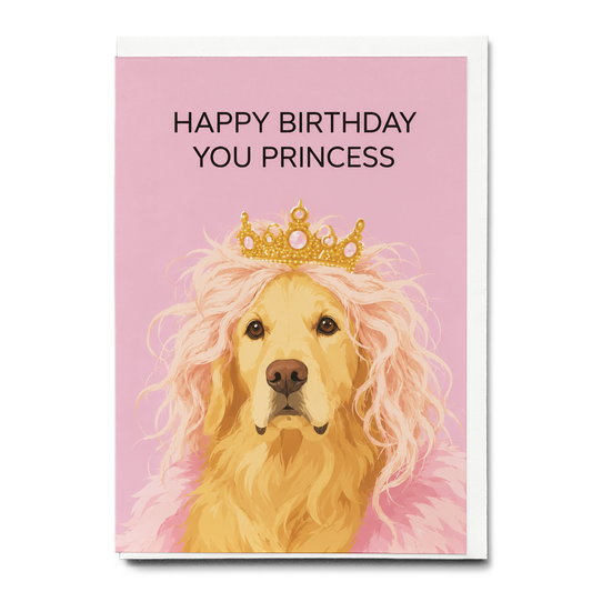 Happy birthday you princess - Greeting Card