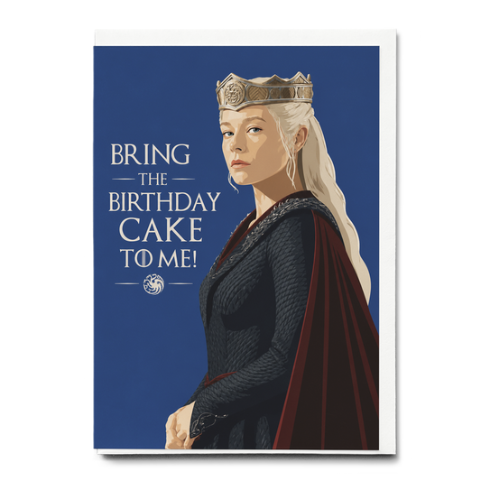 Bring the birthday cake to me! - Greeting Card