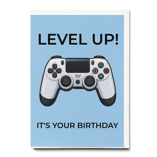 Level up! It’s your birthday! - Greeting Card