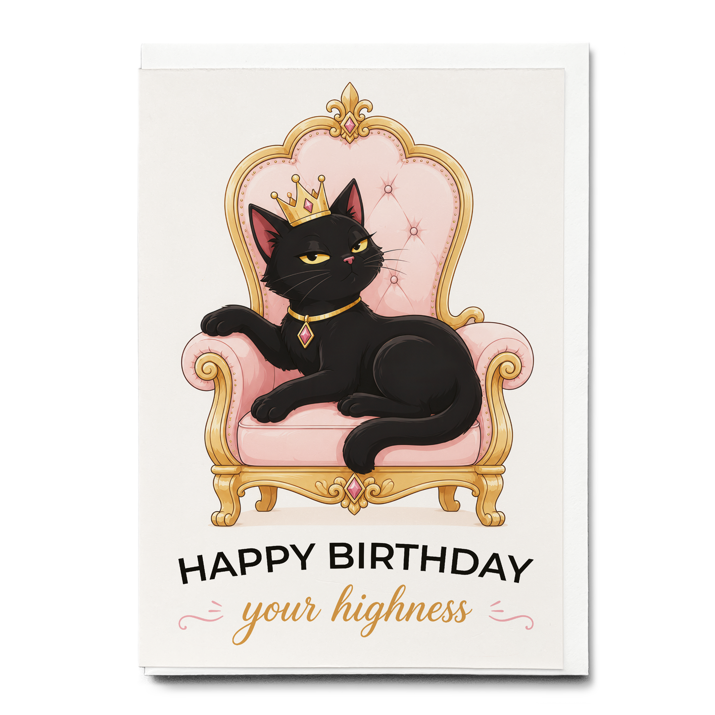 Happy birthday your highness - Greeting Card
