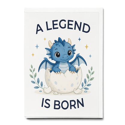 A legend is born - Greeting Card
