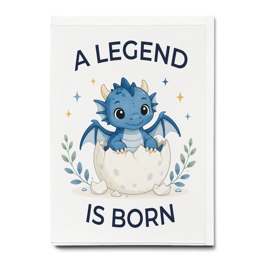 A legend is born - Greeting Card