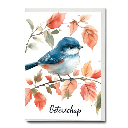 Beterschap (Little bird) - Greeting Card