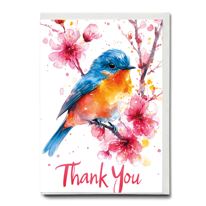 Thank you (Little Brird) - Greeting Card